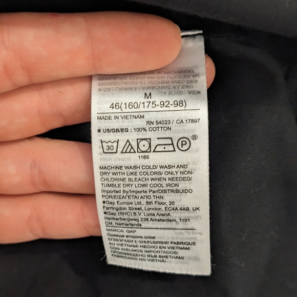 GAP Black Cotton shirt - Picture 3 of 6